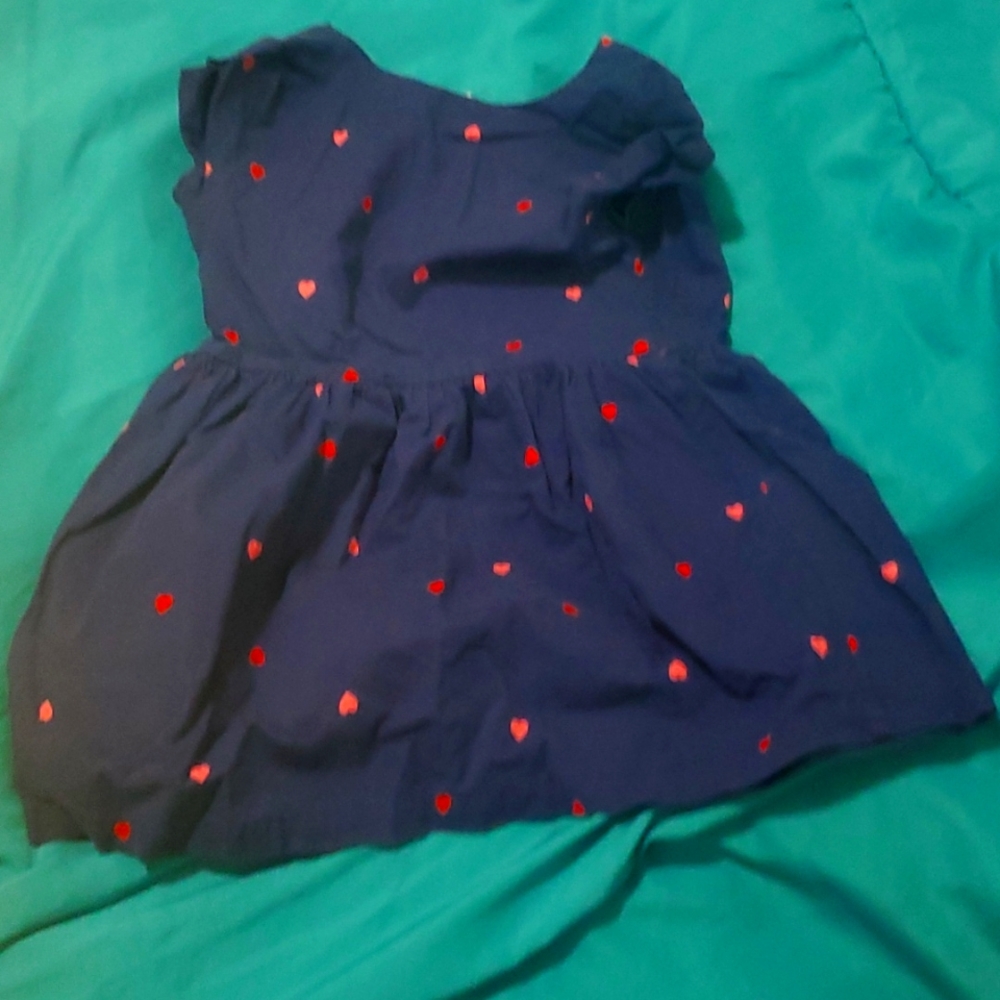 4T navy blue carters dress